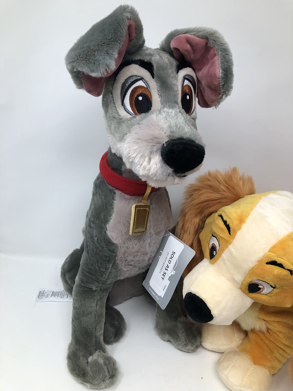 Disney Lady and the Tramp Plush set | 1313Mockingbirdlane