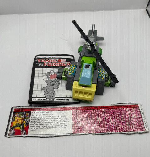 Transformers G1 Springer | 1313Mockingbirdlane