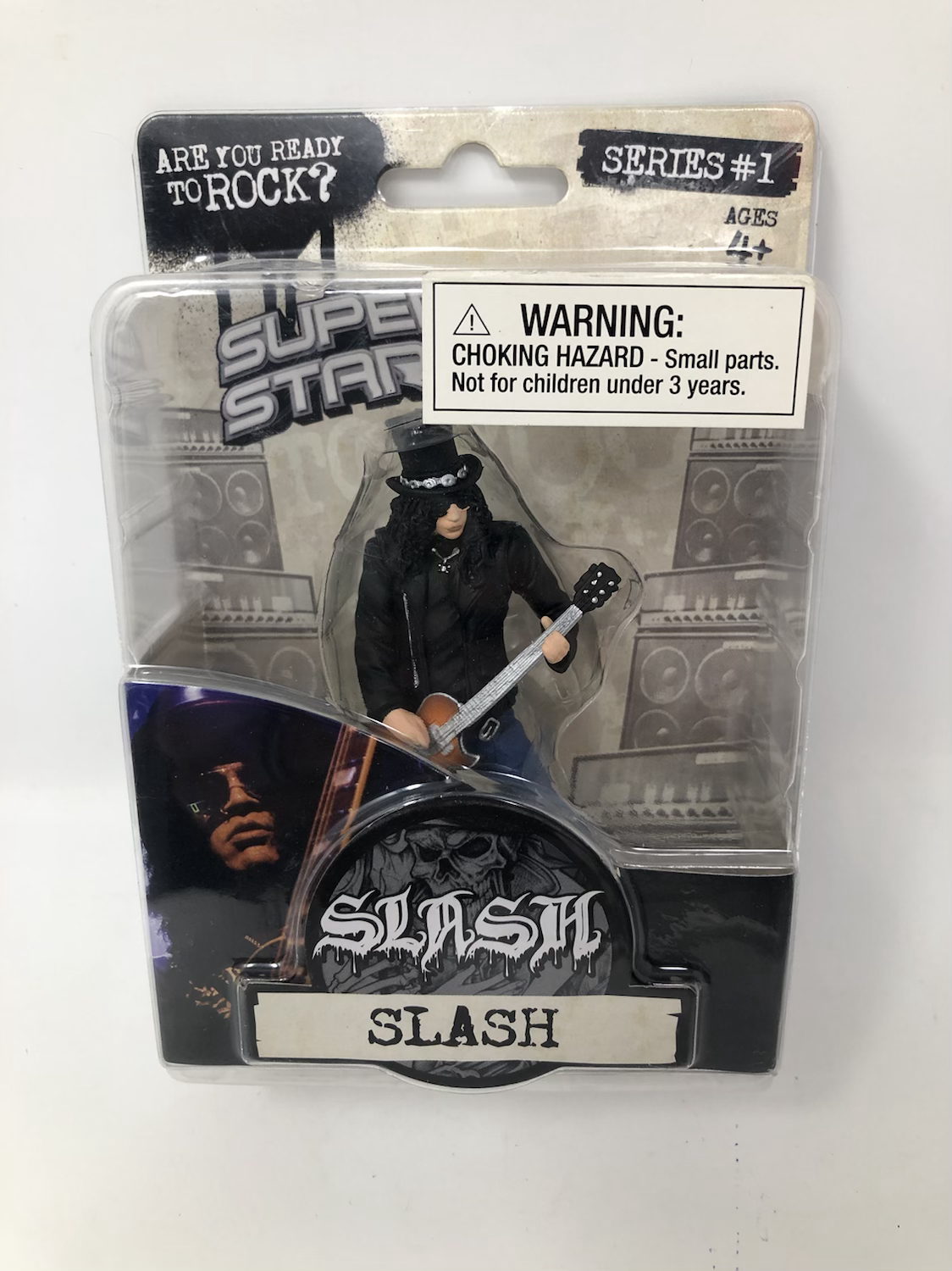 Guns N Roses Slash 4” Figure Super Stars