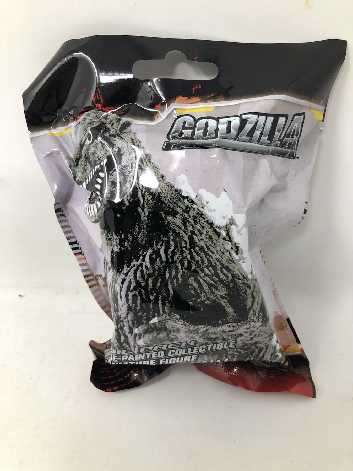 Godzilla Lot of 2 Neca Wizkids Foil Packed Figure 