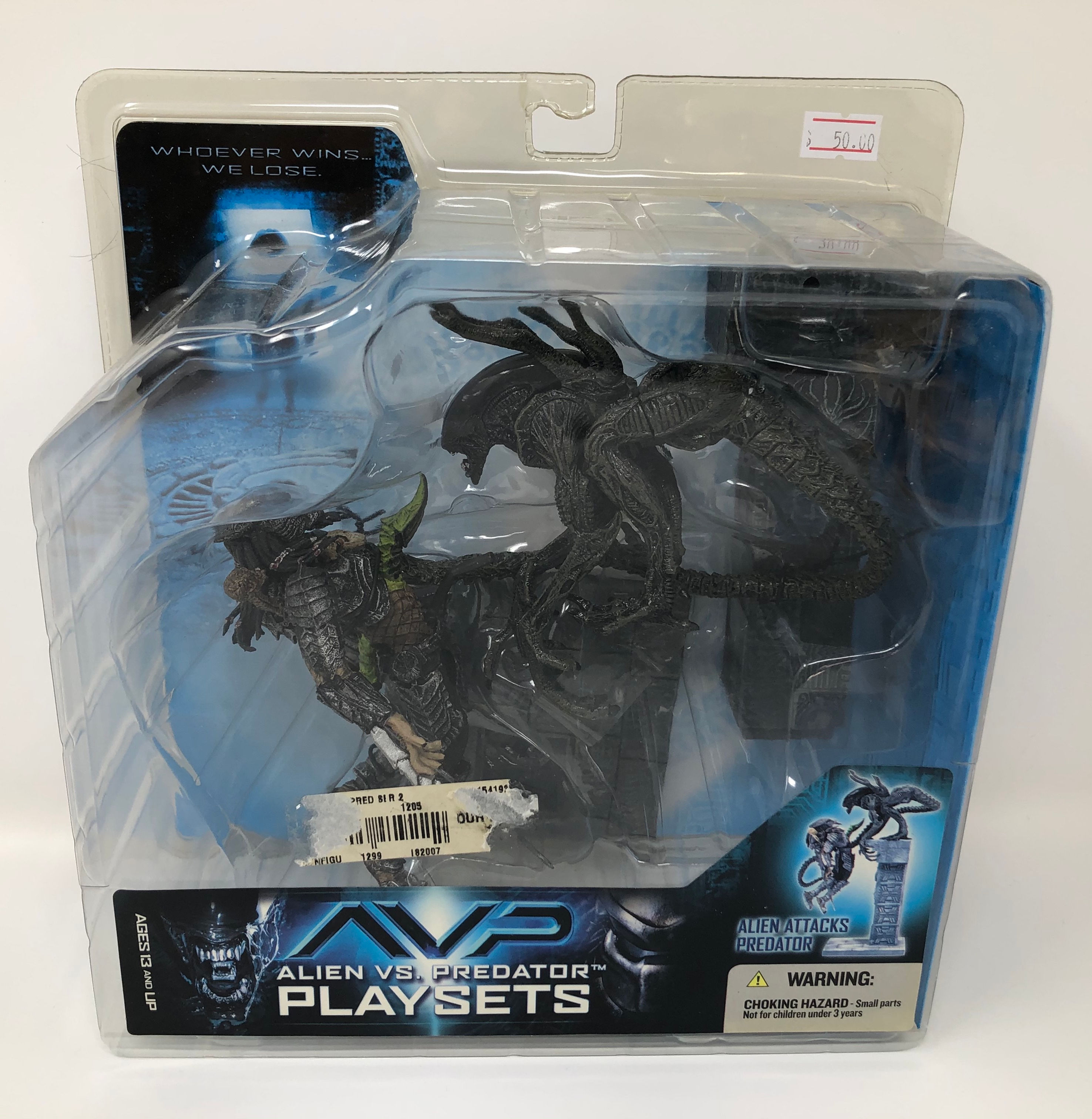 AVP Alien Attacks Predator playset 2005 Mcfarlane