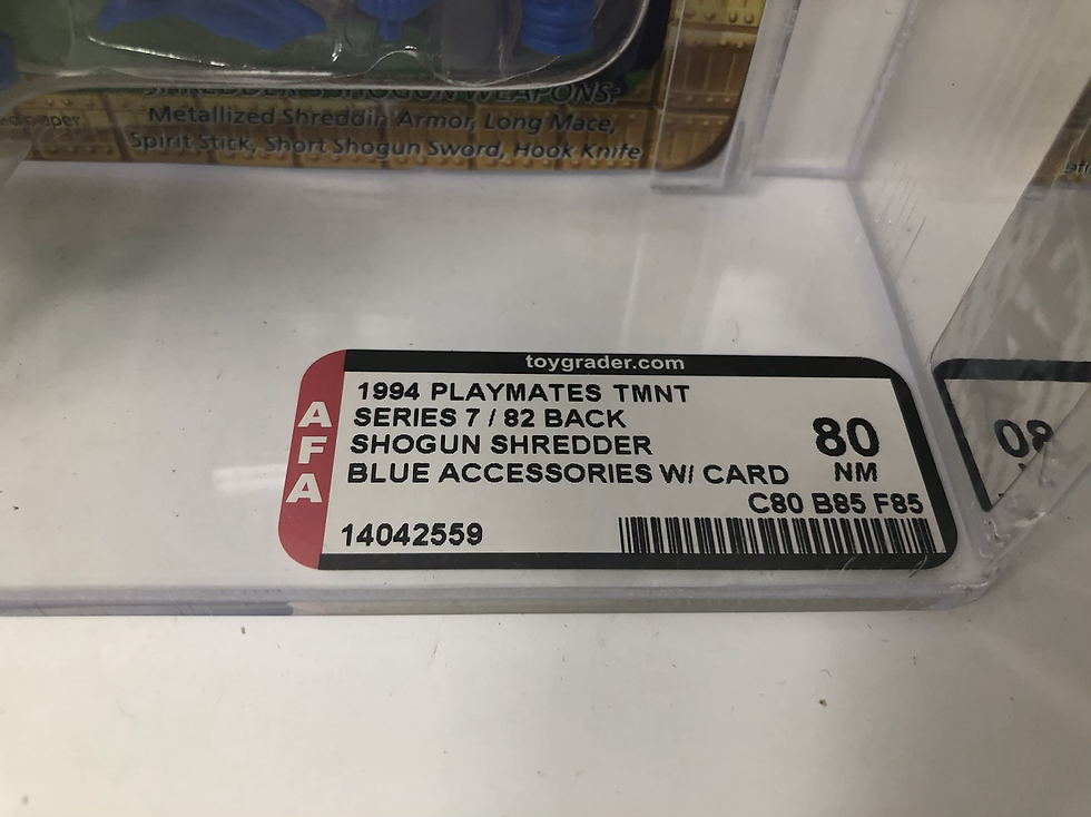 Thumbnail: Tmnt Teenage Mutant Ninja Turtles Shogun Shredder AFA Playmates