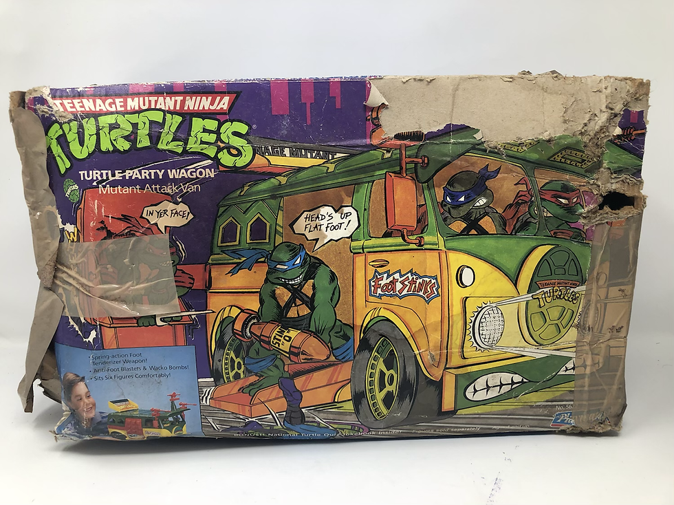 Thumbnail: Tmnt Teenage Mutant Ninja Turtles Party Wagon Playmates 