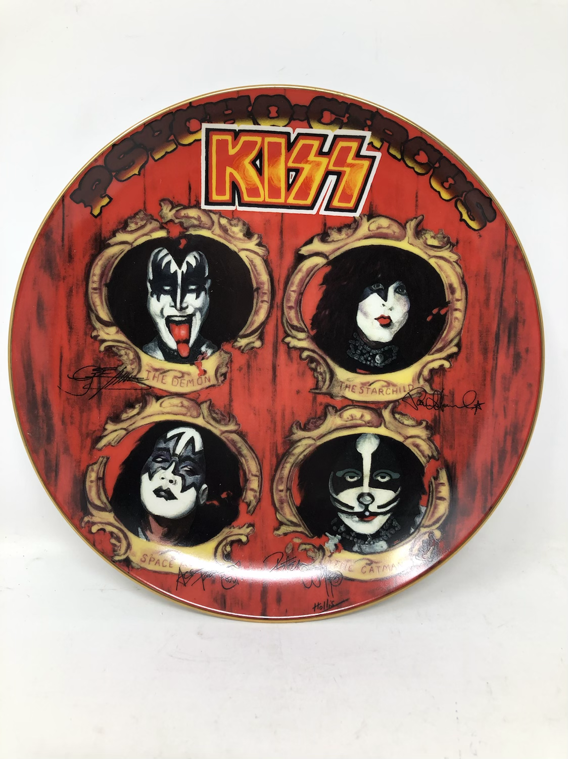 Psycho-Circus KISS Numbered Plate 