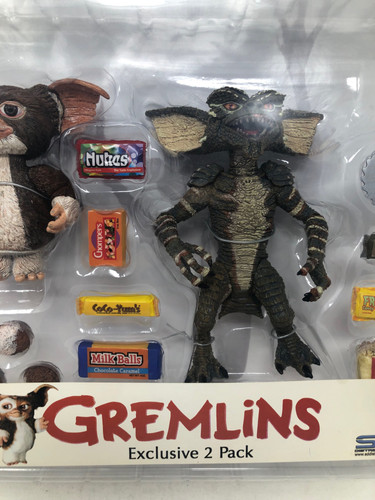 Gremlins Very Rare Exclusive Neca 2 Pack Gizmo and Stripe