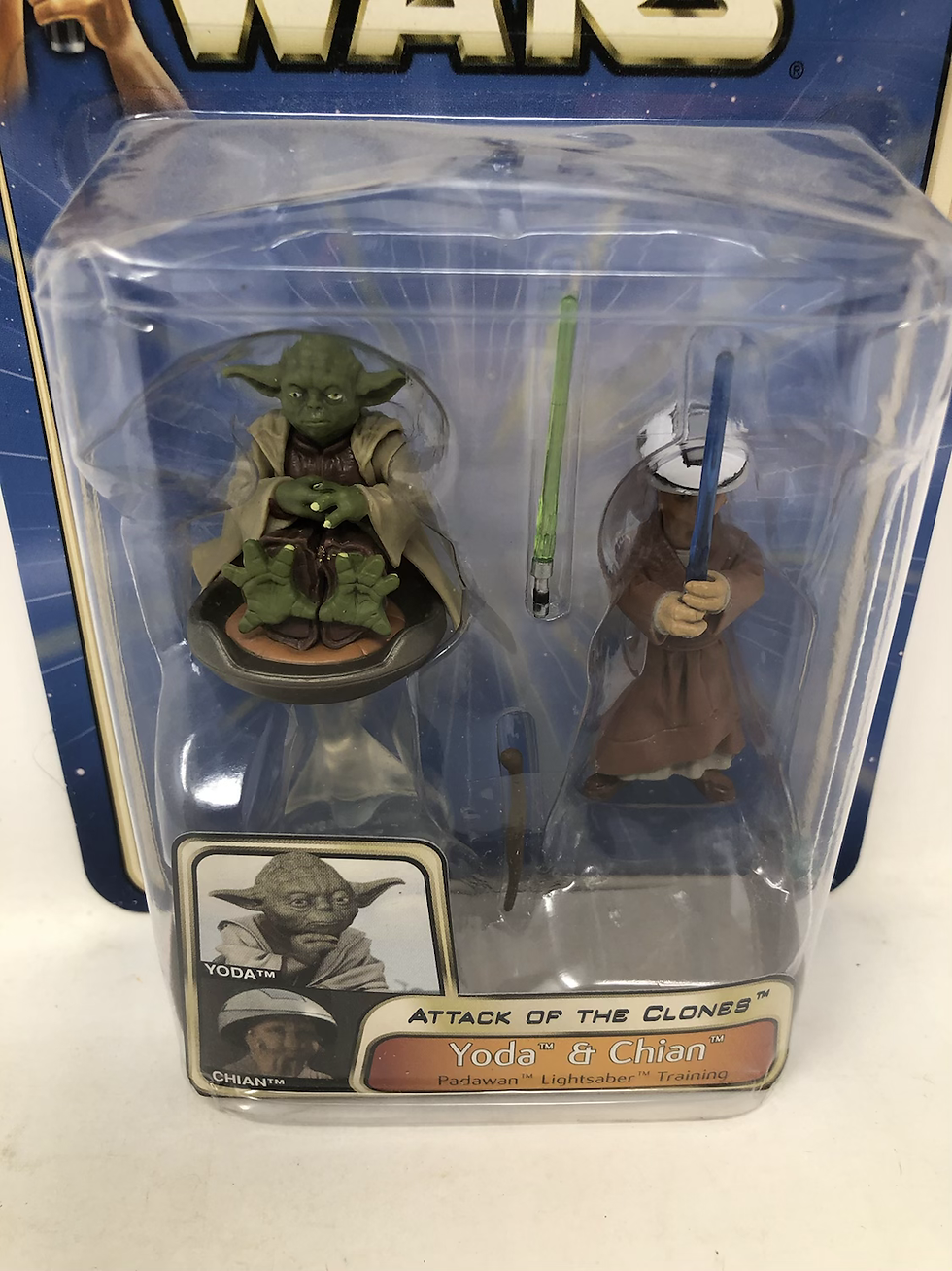 Thumbnail: Star Wars Yoda and Chian Attack of the Clones Hasbro
