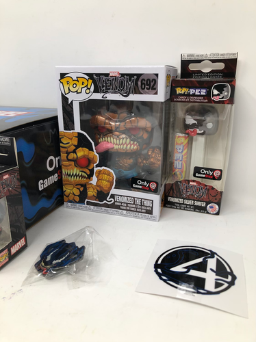 Funko Fantastic Four Marvel Mystery Box Thing GameStop Venomized