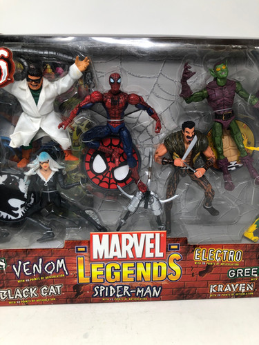 Spider-Man Sinister 6 Marvel Legends Toybiz Boxset