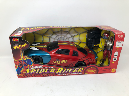Spider-Man 1/18 Scale RC Racer with Figure Toybiz