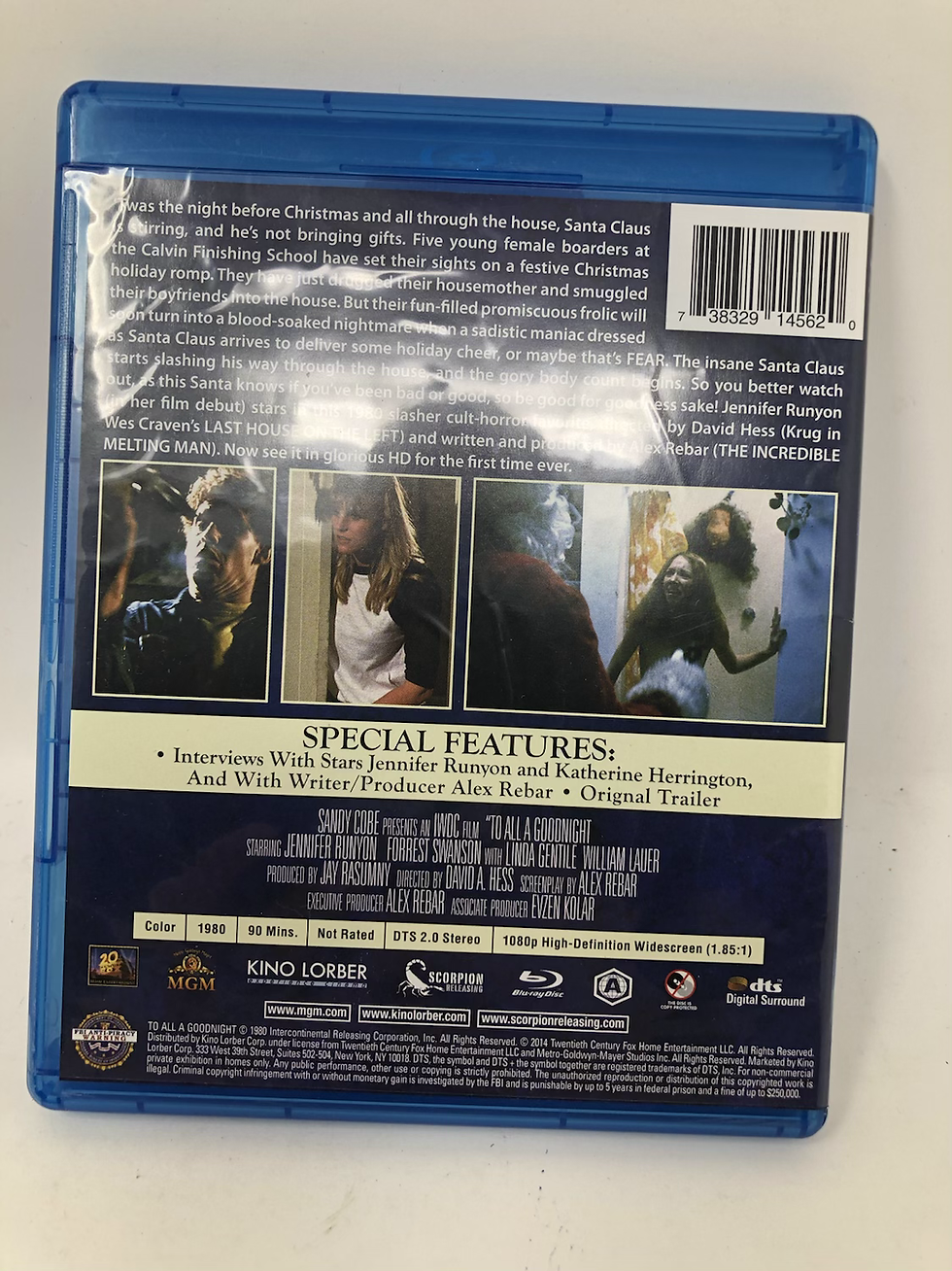 Thumbnail: To All a Goodnight Blu Ray 