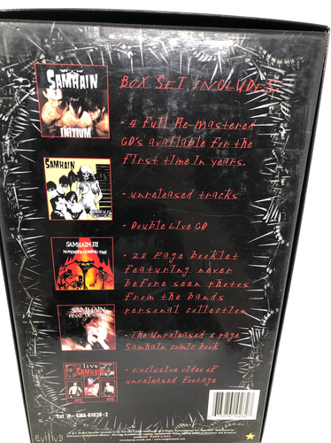洋楽 SAMHAIN - Box Set CD VHS Samhain – Samhain Box Set – Box Set (Compilation): 5 x CD, VHS