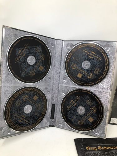 Ozzy Osbourne 4 CD Box Set Prince of Darkness with Booklet