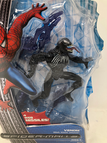 Spider-Man 3 Venom Web Blast Attack Hasbro | 1313Mockingbirdlane