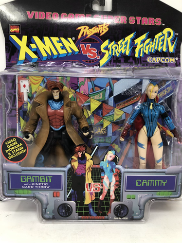 X-Men Vs Street Fighter Gambit Vs Cammy Toybiz | 1313Mockingbirdlane
