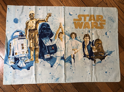 1977 Star Wars Twin Bed Fitted Sheet and 2 Pillow Cases