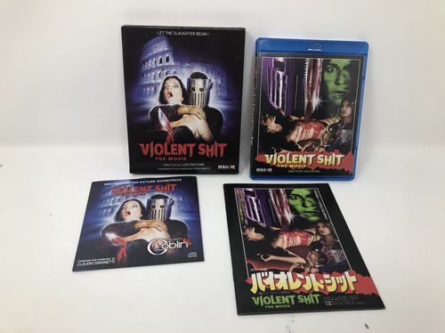 Violent Shit Blu Ray DVD CD Limited Boxset Goblin