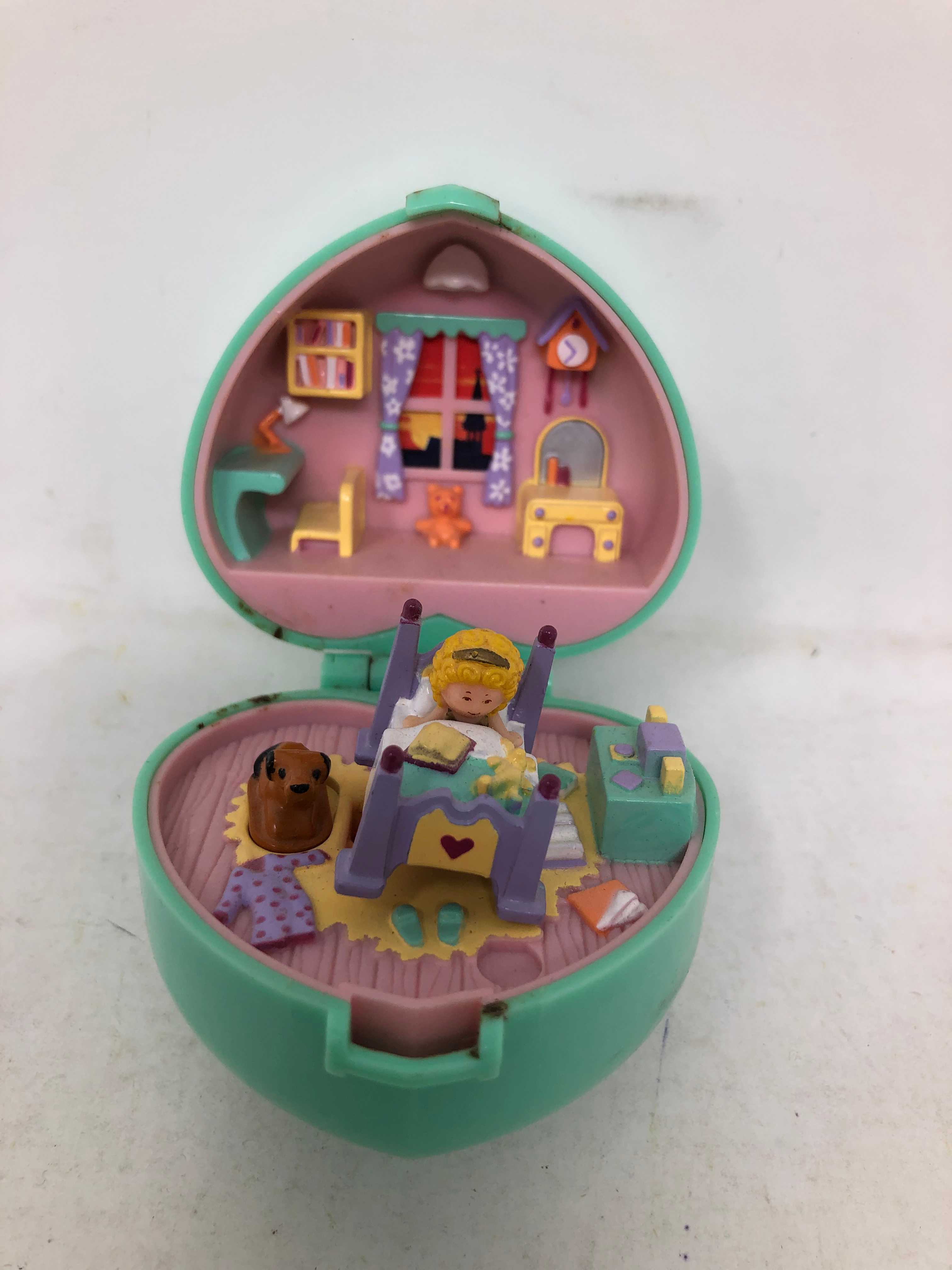 1991 Polly Pockets Heart Mini Playset 