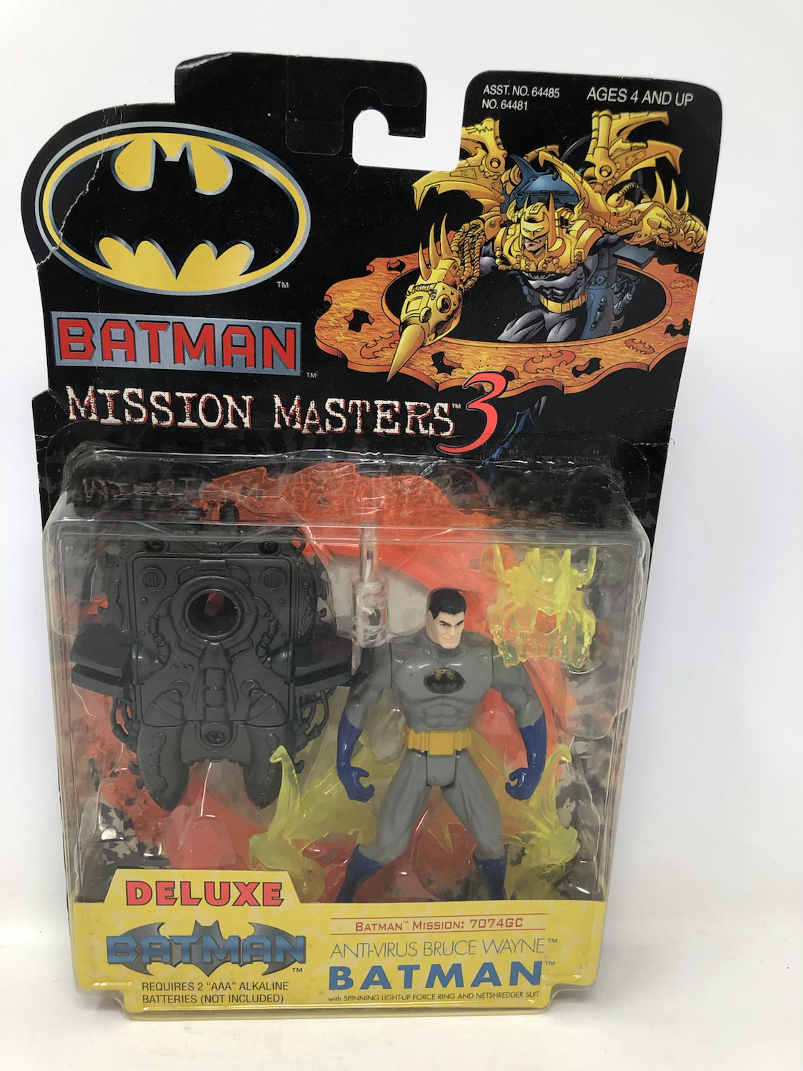 DC Deluxe Batman Anti-Virus Bruce Wayne Hasbro