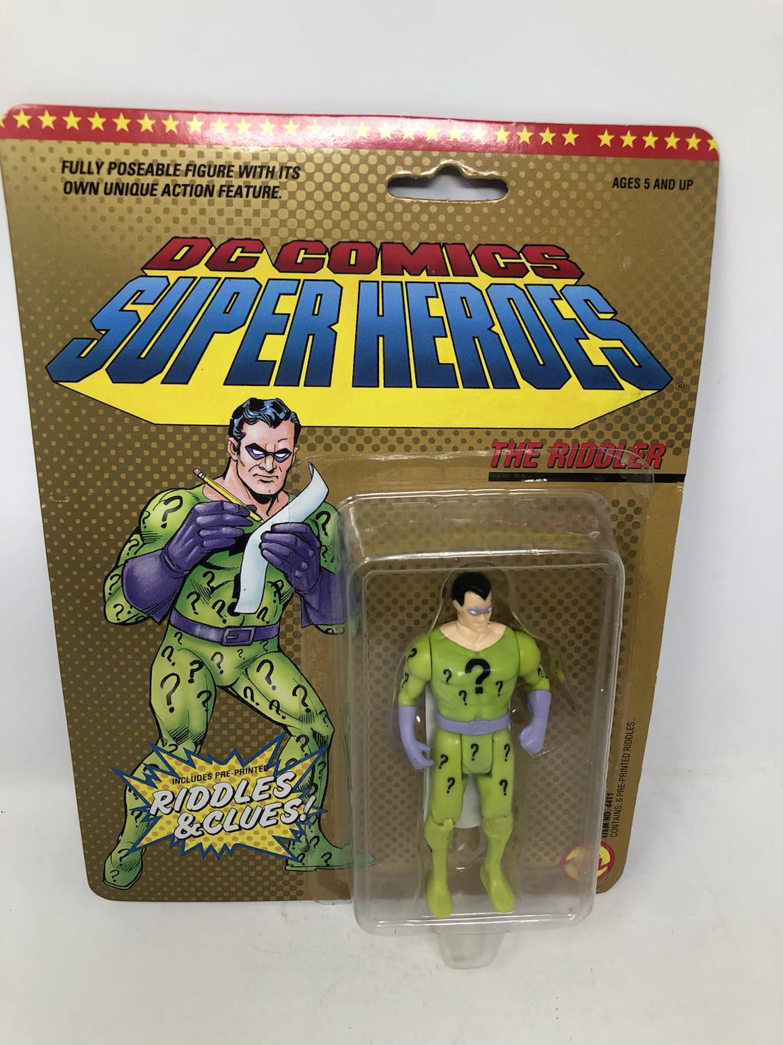 DC Super Heroes Riddler Toybiz 