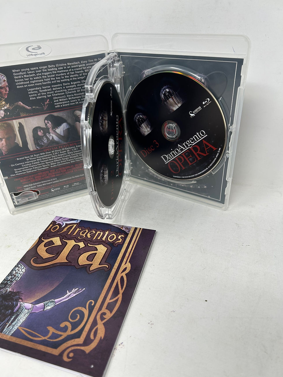 Thumbnail: Dario Argento Opera 3 Blu Ray Boxset