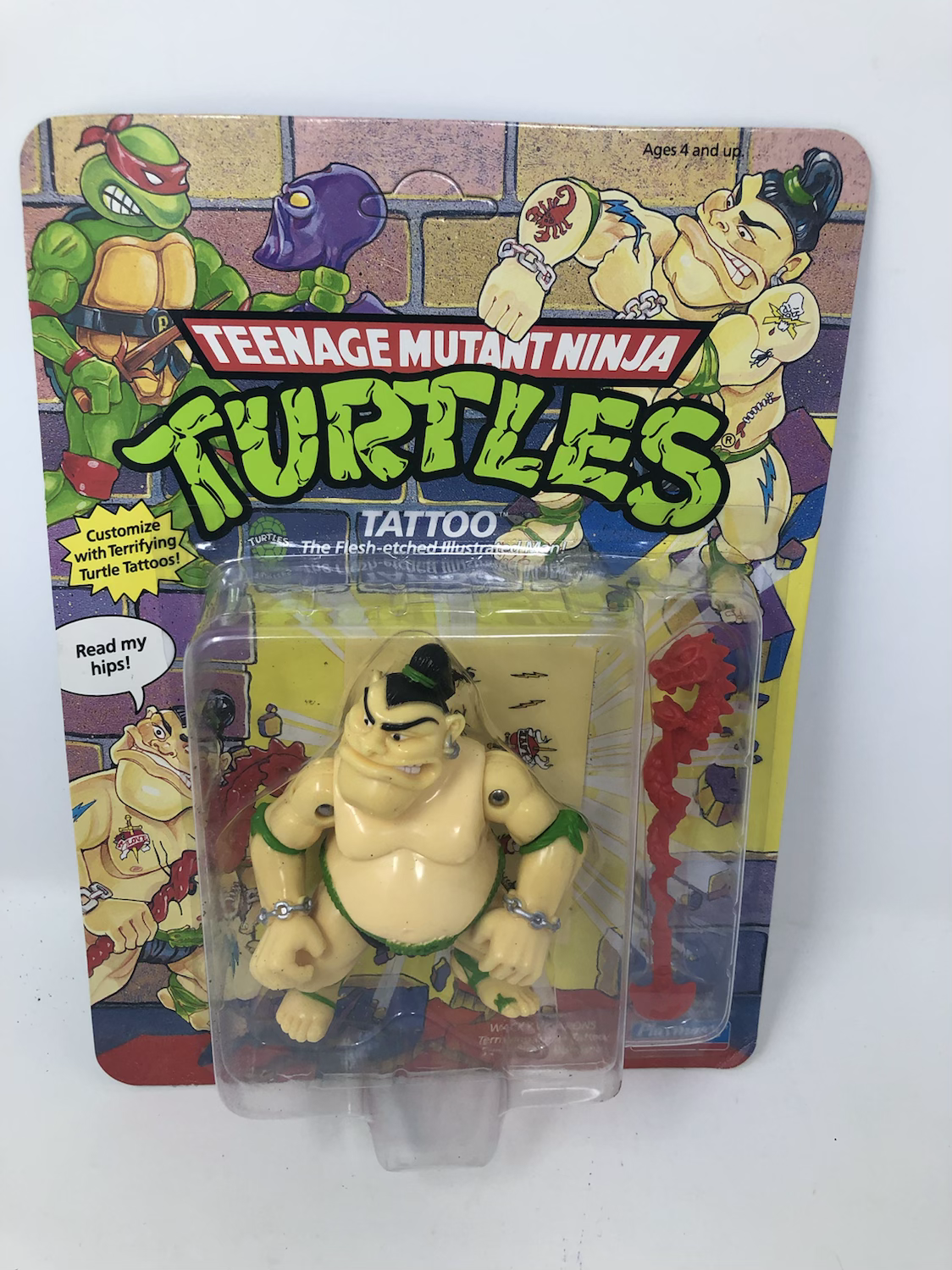 Tmnt Teenage Mutant Ninja Turtles Tattoo Variant Playmates 