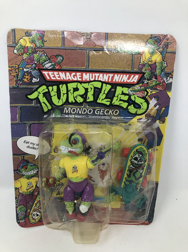 Tmnt Teenage Mutant Ninja Turtles Mondo Gecko 1990 Vintage