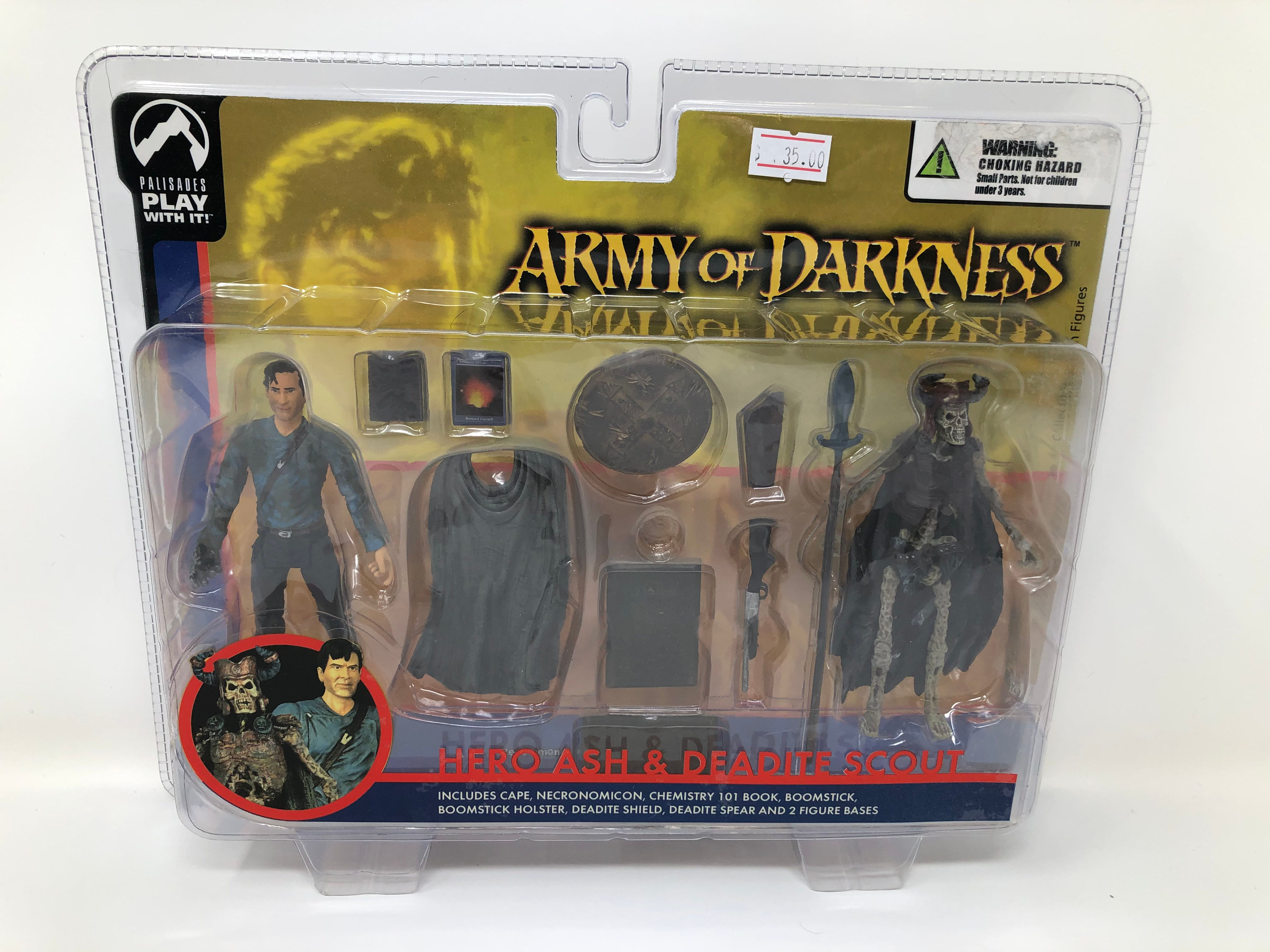 Army of Darkness Hero Ash & Deadite Scout 2004 Palisades