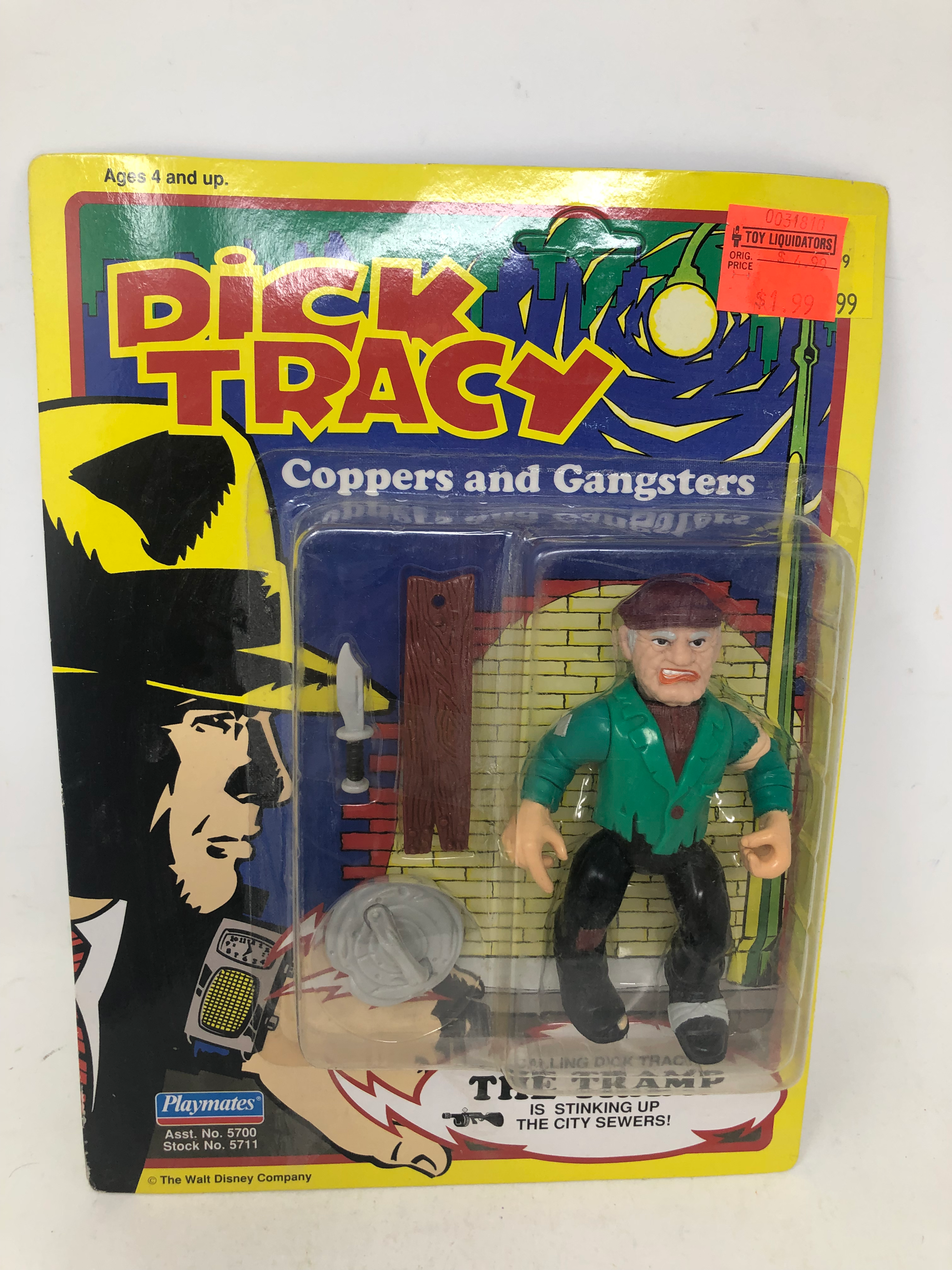 Dick Tracy Playmates The Tramp Figure
