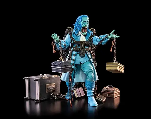 Figura Obscura The Ghost of Jacob Marley (Haunted Blue Ver.) Mythic Legions  | 1313Mockingbirdlane