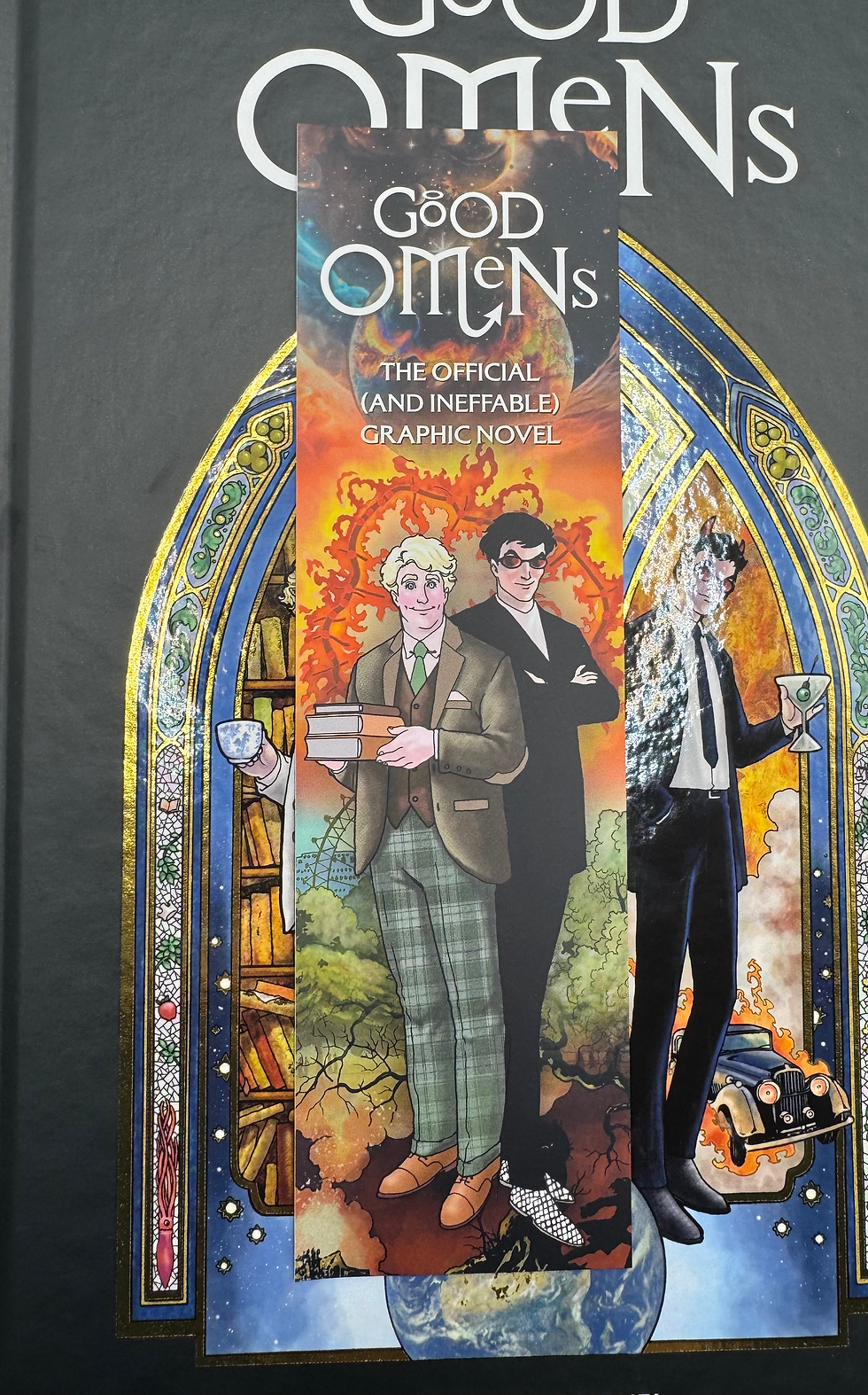 Thumbnail: Kickstarter Exclusive Good Omens hardcover graphic novel 