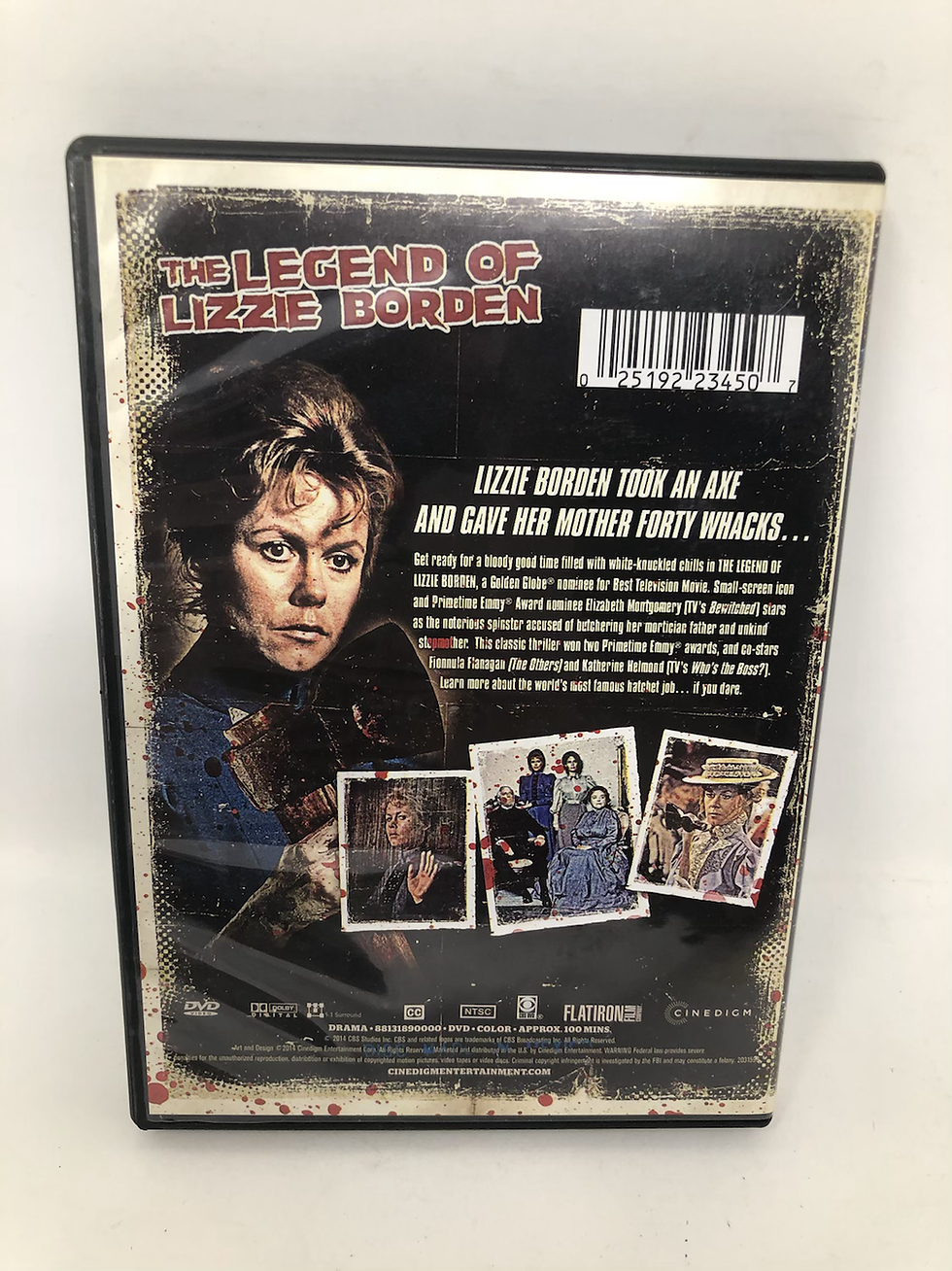 Thumbnail: Legend of Lizzie Borden DVD Rare