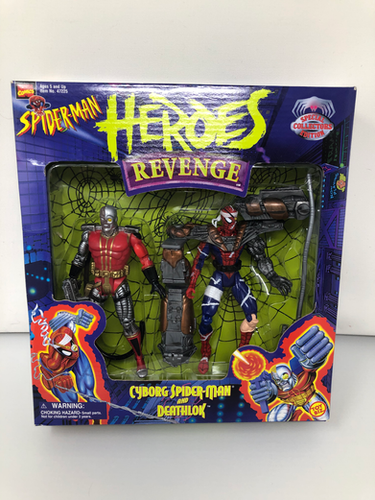 Spider-Man Heroes Revenge Cyborg and Deathlok Toybiz
