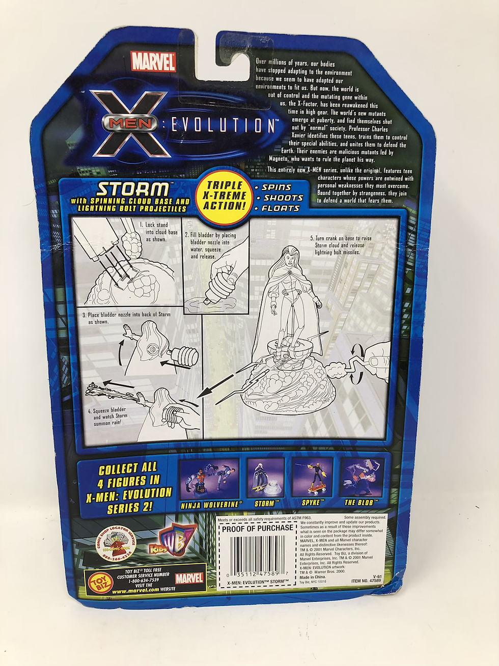 Thumbnail: Marvel X-Men Evolution Storm Toybiz 