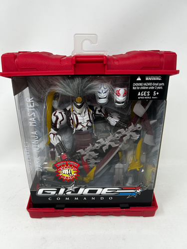 G.I. JOE Commando Team 未開封 フィギュア GI Joe Commando Dark Ninja Master NIB Hasbro 2007