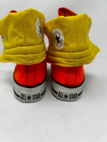 Converse Fold Over Yellow And Orange Converse CONVERSE ONE STAR 95