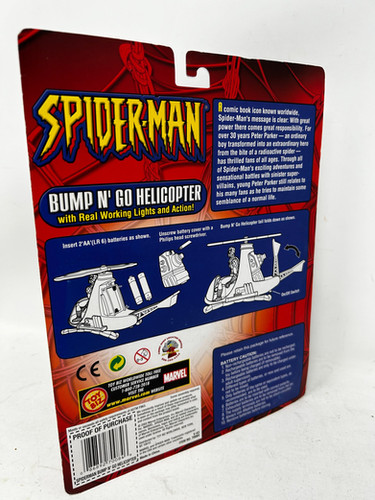 未開封️スパイダーマン2 バンプ＆GO ヘリコプター（Spider-Man