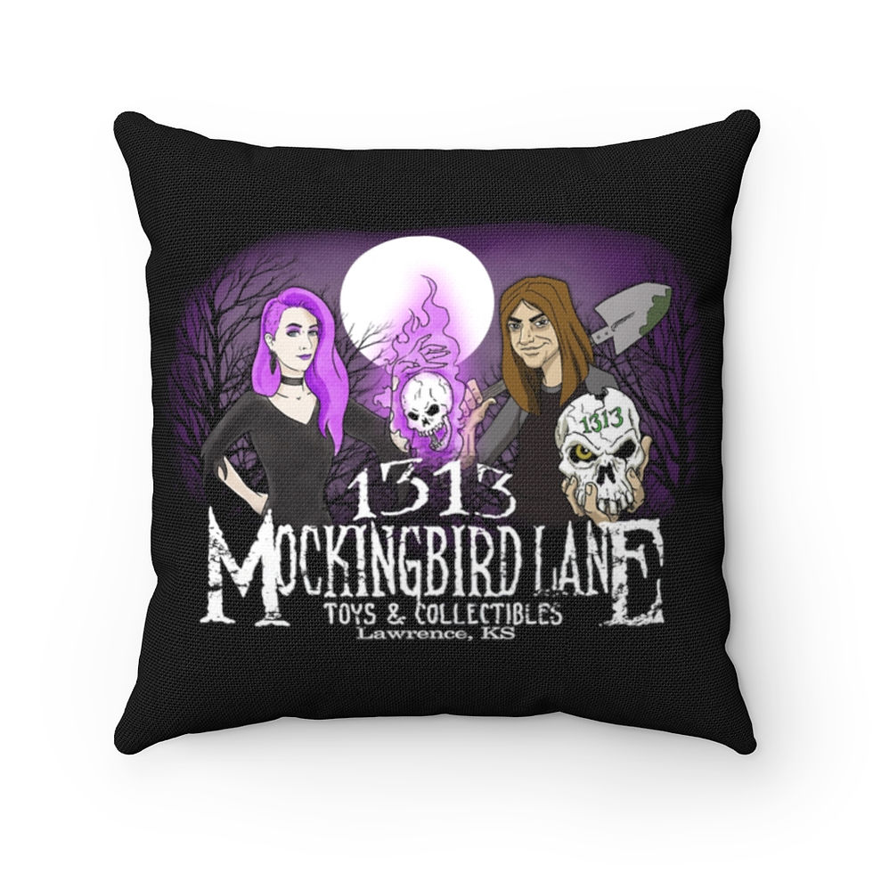Thumbnail: 1313 Mockingbird Lane Accent Throw Pillow Home & Office
