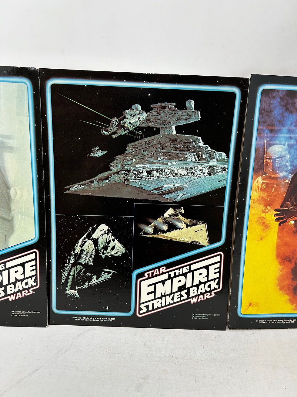 Thumbnail: Star Wars Vintage Notebook Covers Lot of 4