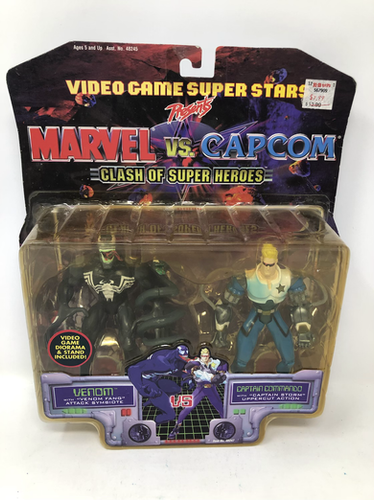 Marvel vs Capcom Venom Vs Captain Commando Toybiz
