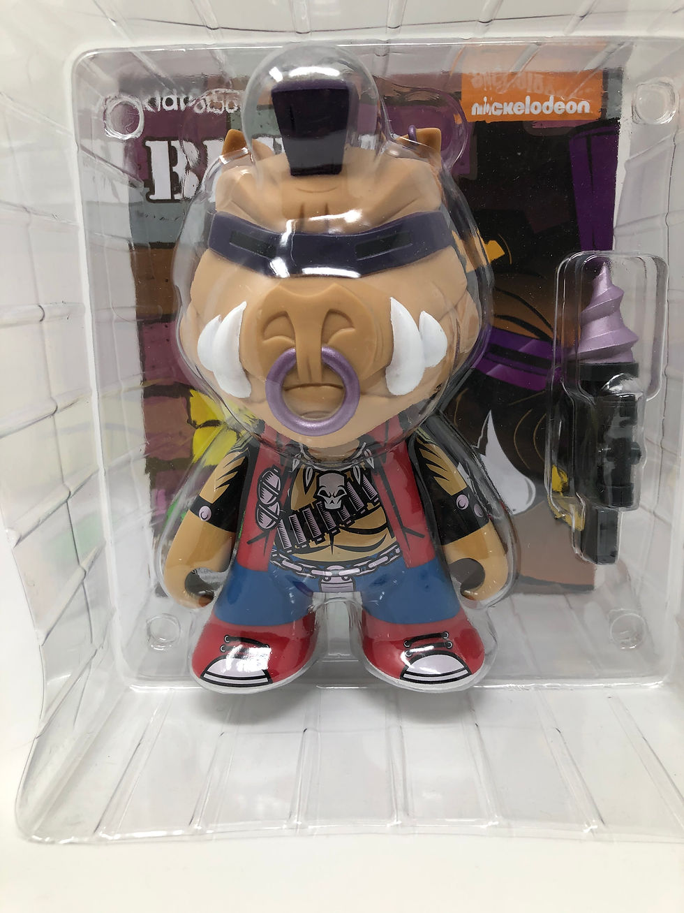 Thumbnail: TMNT Teenage Mutant Ninja Turtles Bebop Kidrobot 6" Vinyl Figure