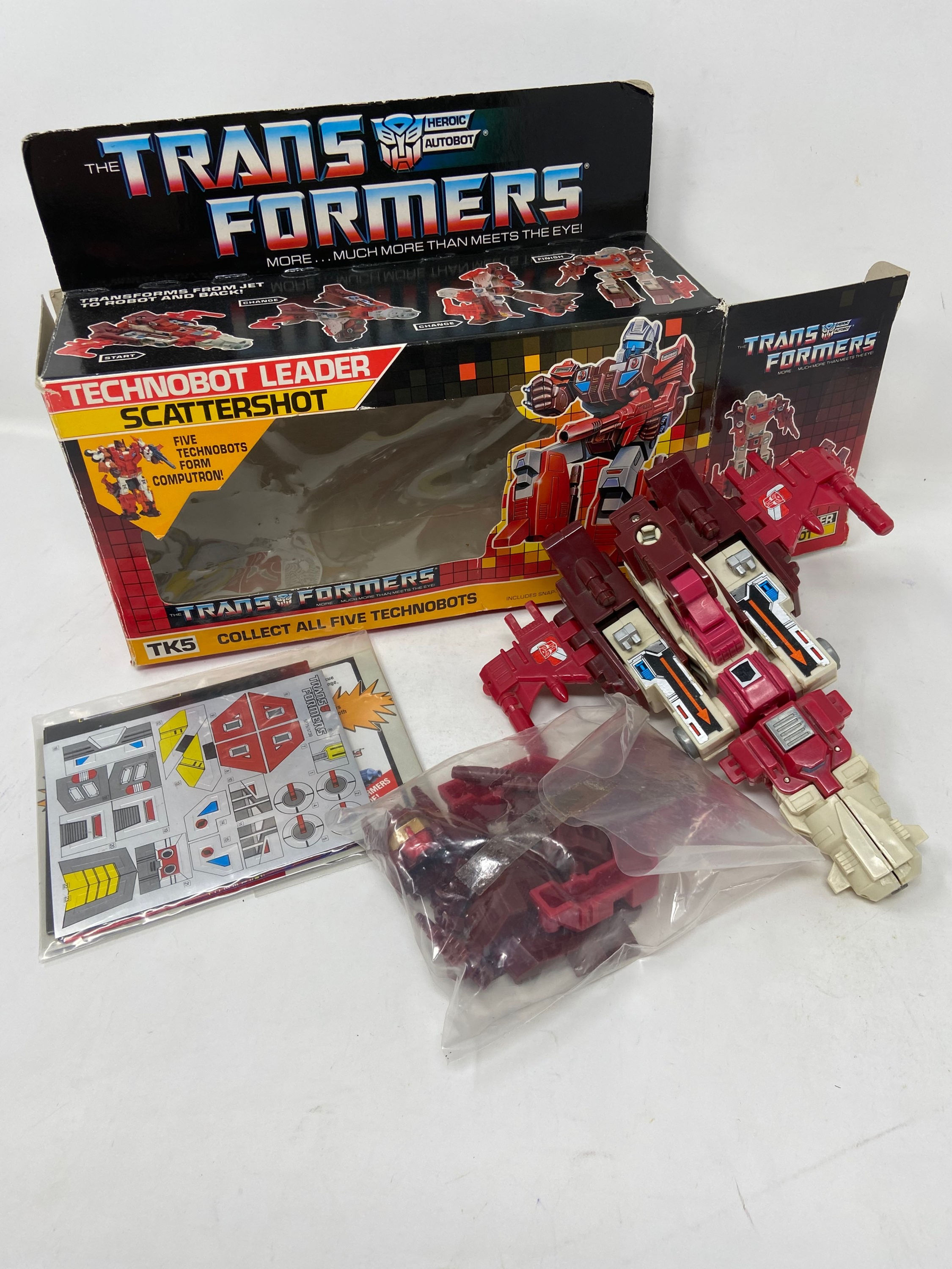 Transformers G1 Scattershot Complete w/ box 