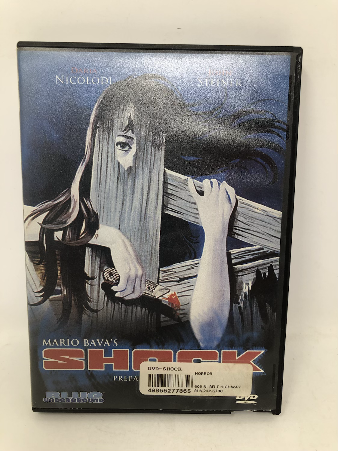 Shock DVD Mario Bava Blue Underground 