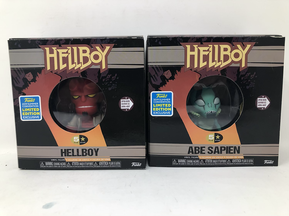 Thumbnail: Hellboy & Abe Sapien Funko 5 Star Vinyl Figures 