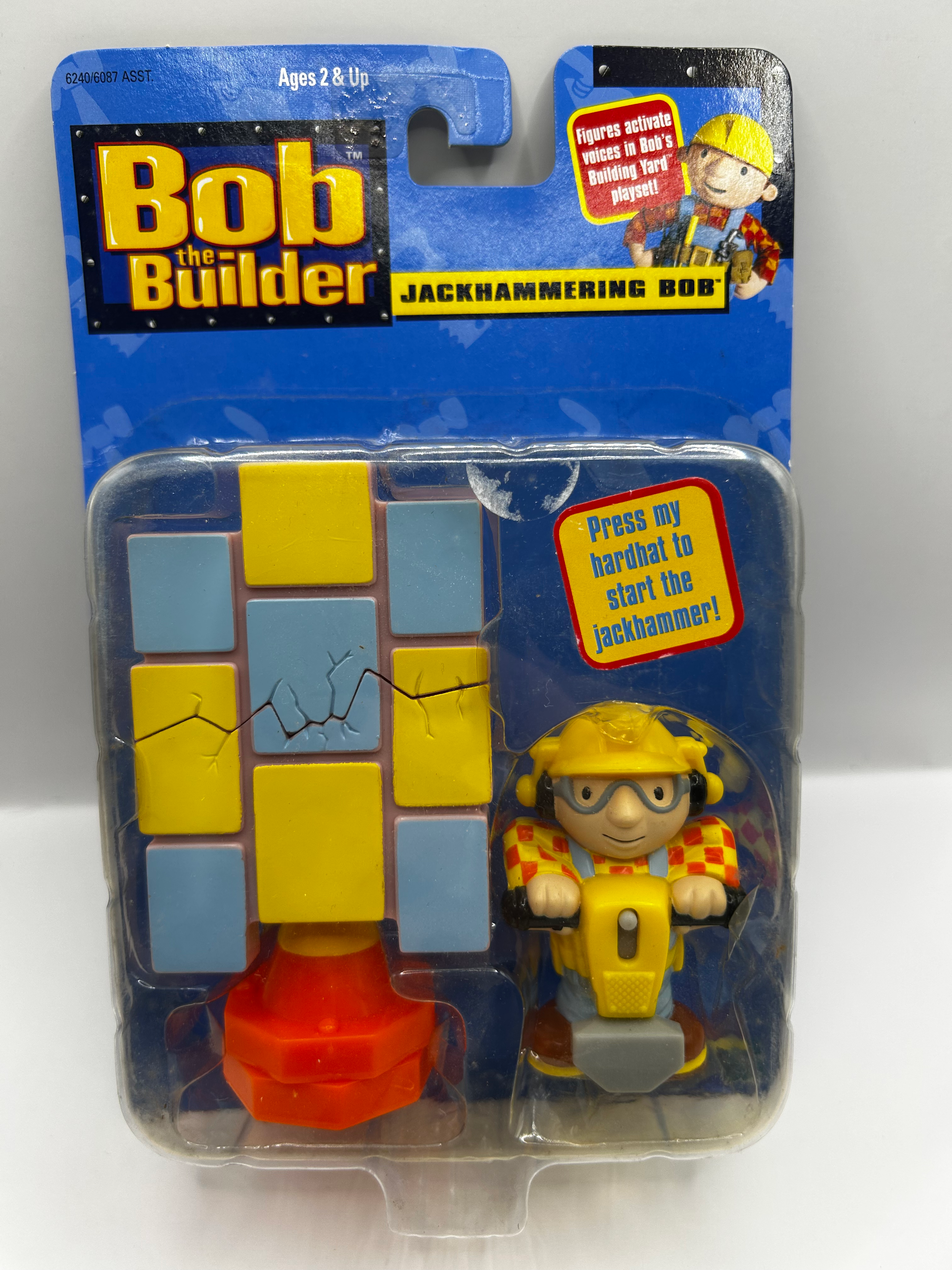 Bob the Builder ‘Jackhammering Bob’ Hasbro Playskool 2003 