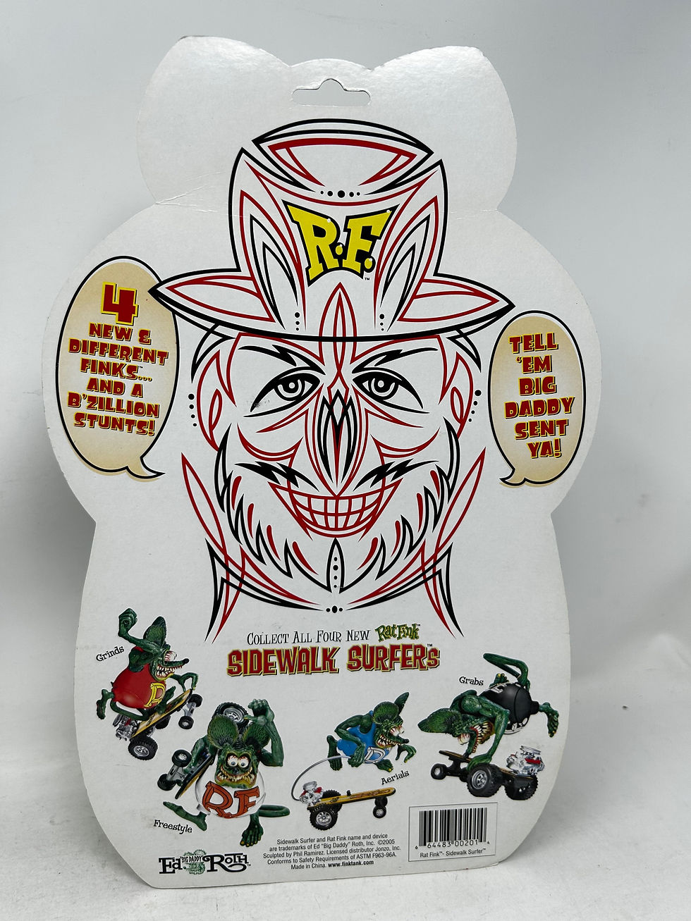 Thumbnail: Rat Fink Sidewalk Surfer 2005 Ed Roth