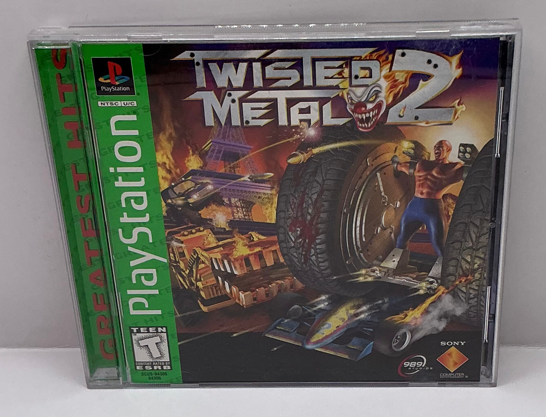 Twisted Metal 2 PlayStation Video Game