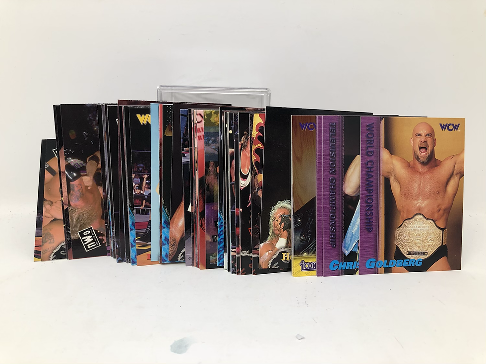 Thumbnail: WCW Wrestling NWO Topps Card Lot