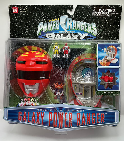 Power Rangers Lost Galaxy Deluxe Micro Playset | 1313Mockingbirdlane