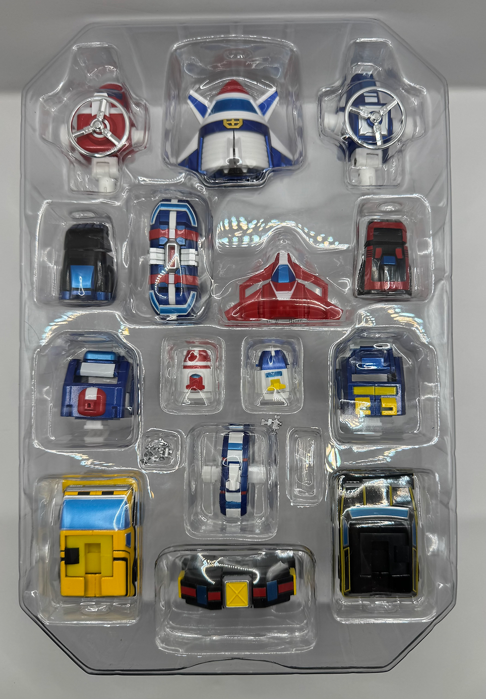 Thumbnail: Voltron Vehicle Force Action Toys ES-Gokin series 26 (opened but complete)