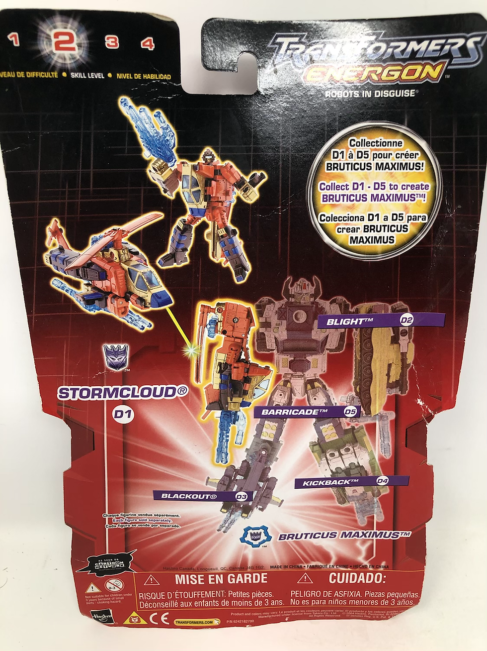 Thumbnail: Transformers Energon Stormcloud Hasbro